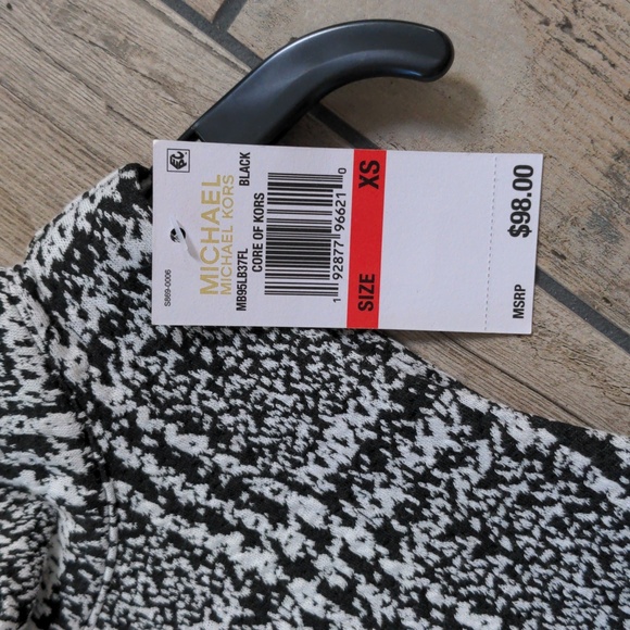 NWT Michael by Michael Kors Sleeveless Mock Neck Plaid Tartan Shirt Blouse - Picture 5 of 6